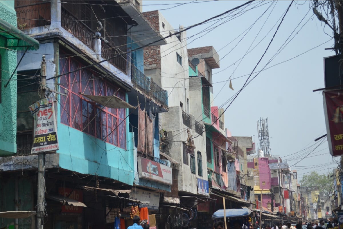 The red light area is exposed in Meerut and these photographs are evidence