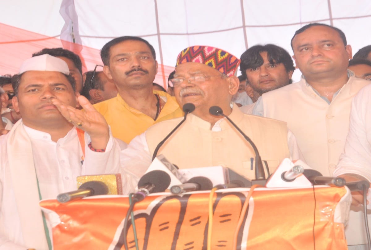 lok sabha election 2019: Pandit Sukhram and Ashray Sharma, cried on stage