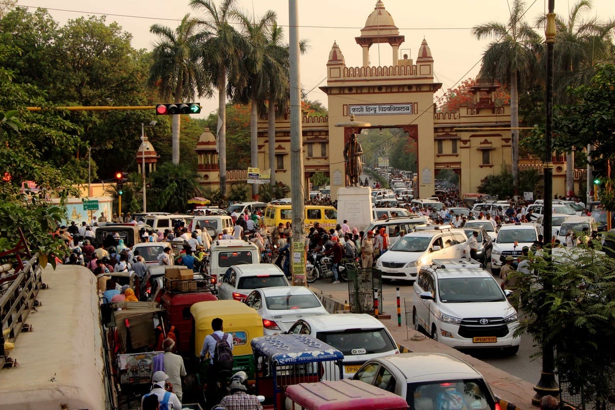 Route diversion in PM Narendra Modi road show in varanasi loksabha election 2019