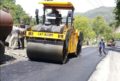 Himachal News: Road Tiring target not completed in himachal pradesh