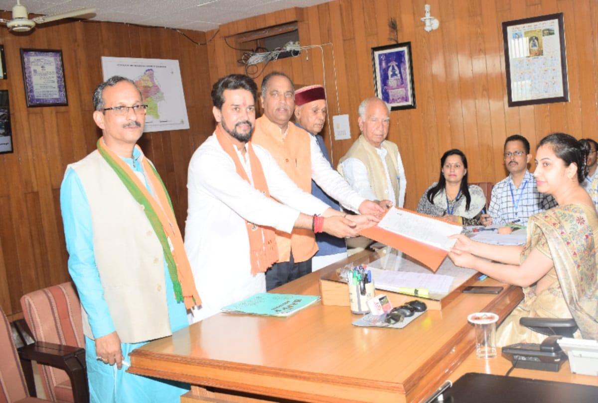 lok sabha election 2019: case on anurag thakur and his total income