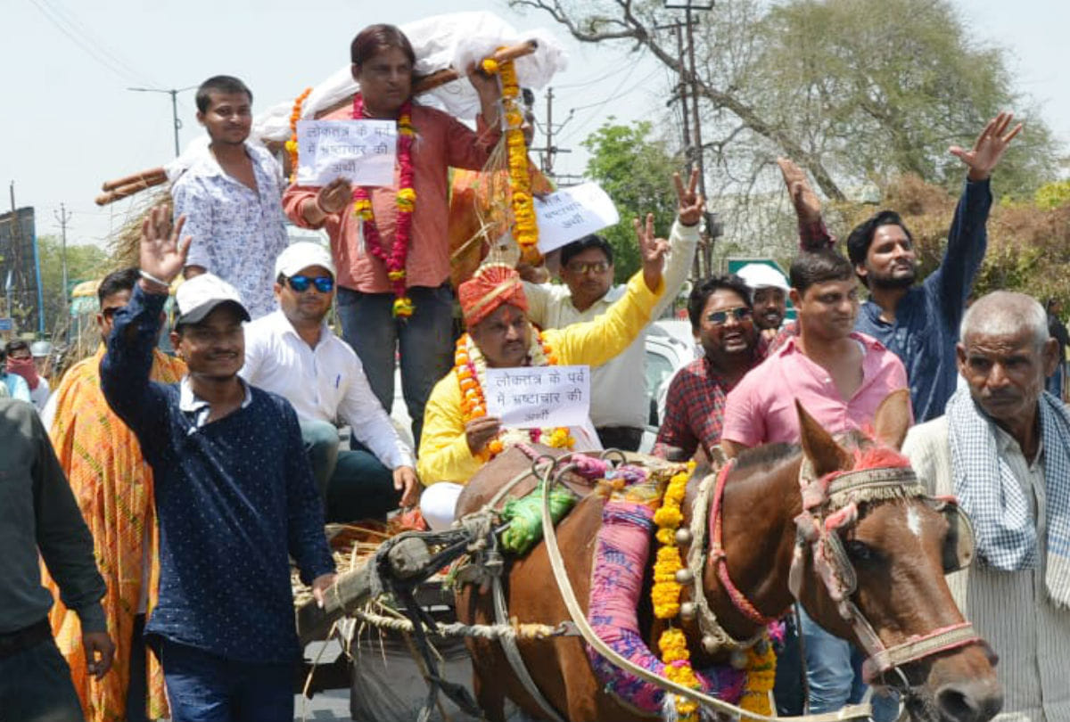 independent candidate file nomination for agra north assembly seat