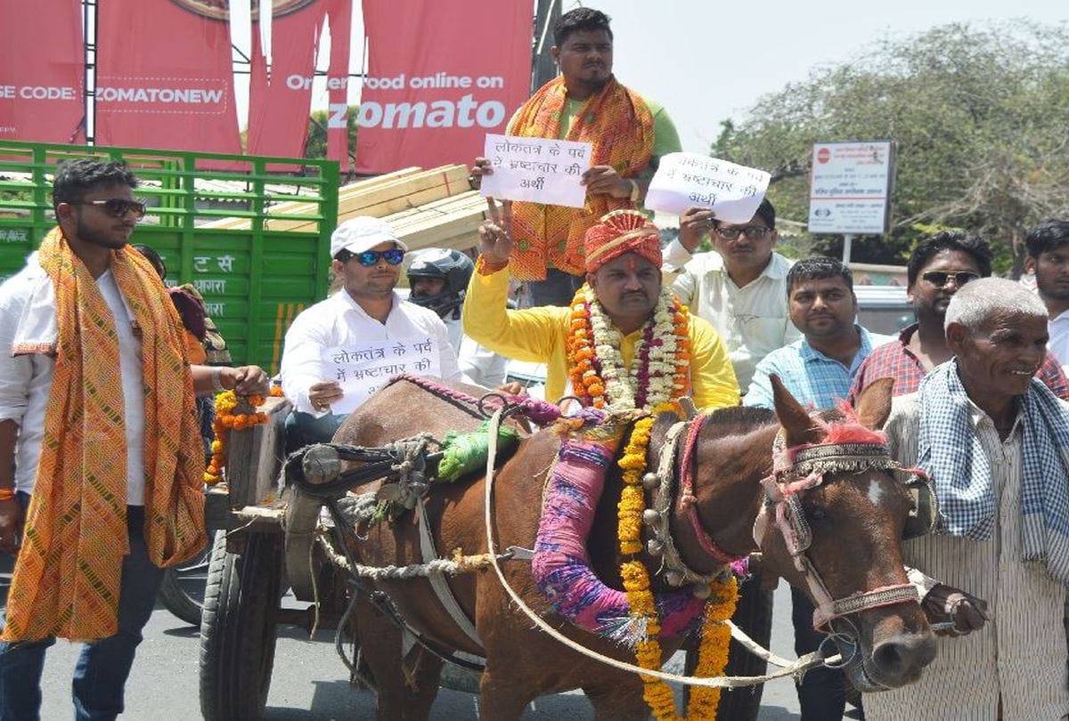 independent candidate file nomination for agra north assembly seat