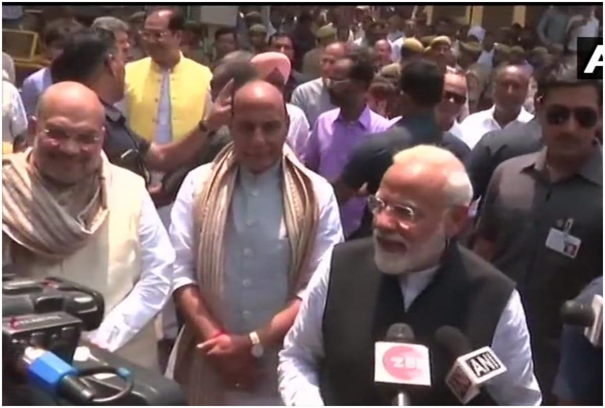 Lok sabha chunav 2019: PM MODI files nomination from Varanasi see photos