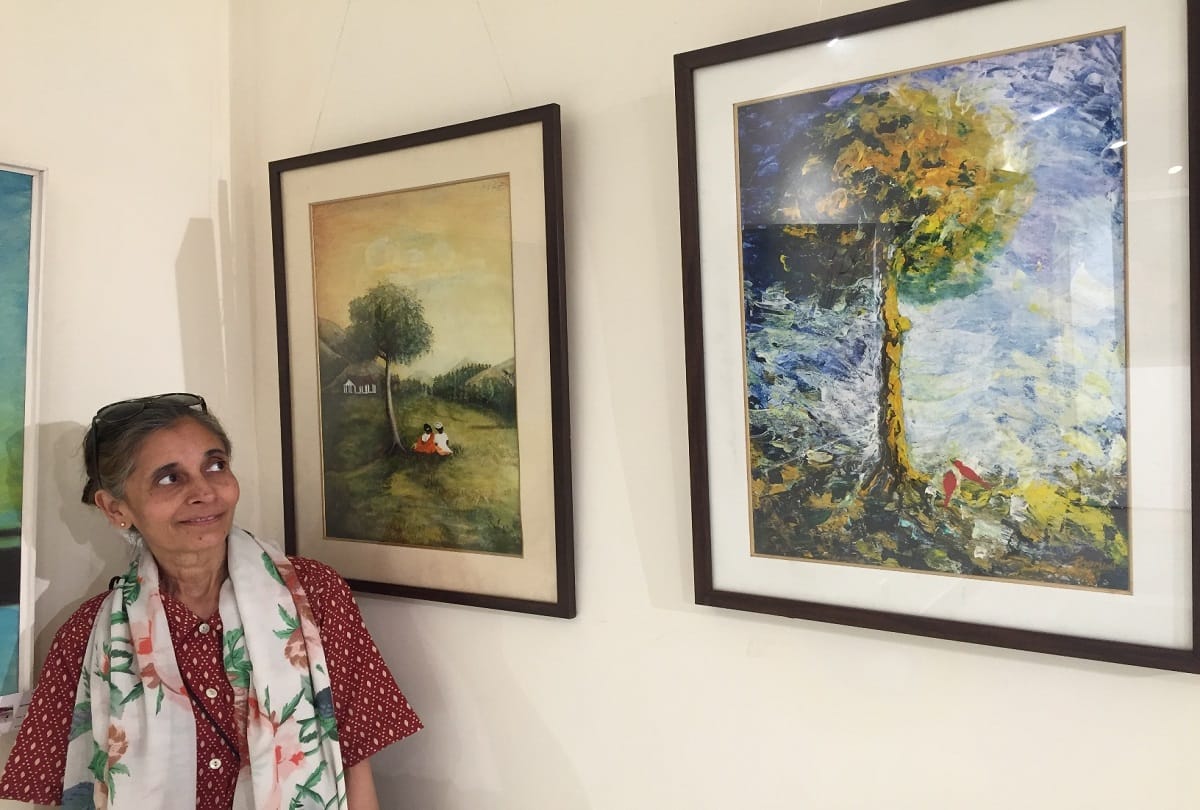 The beauty of nature is reflected in the paintings of Padmini mehta