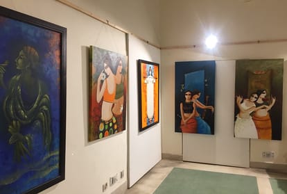 The beauty of nature is reflected in the paintings of Padmini mehta