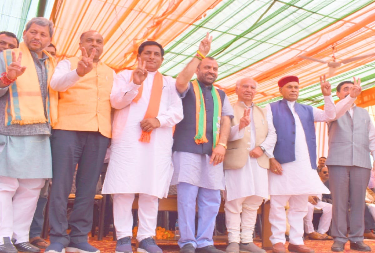 lok sabha election 2019: praveen Sharma and Baldev Thakur joined bjp again