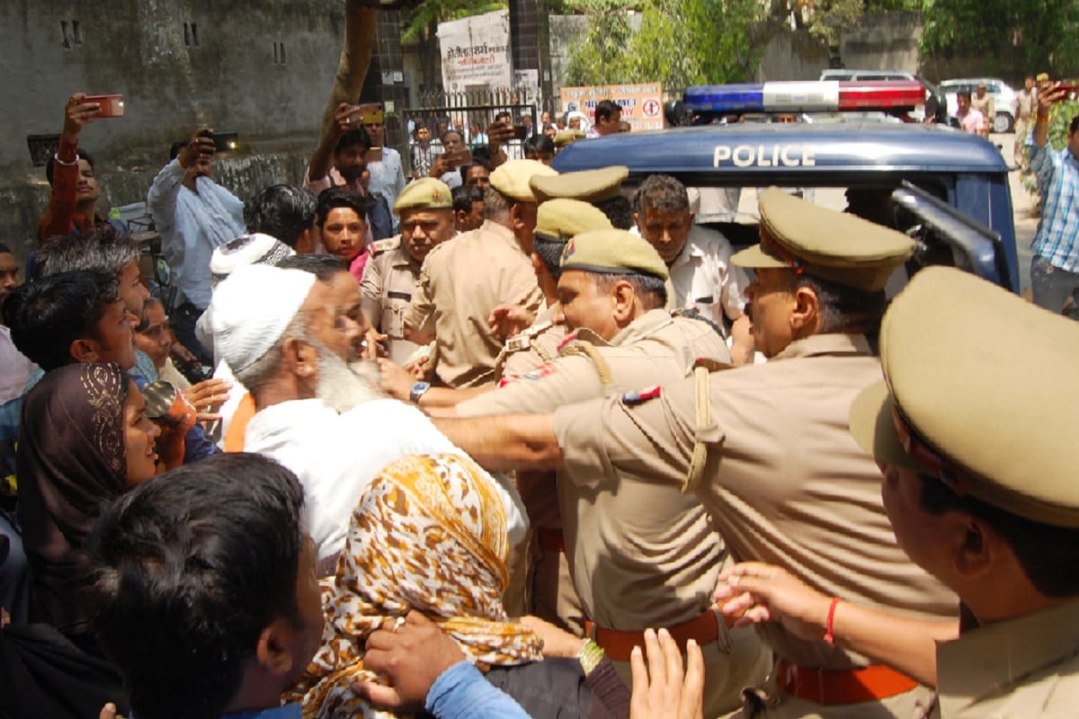 Muzaffarnagar woman murder case: arrested of five people after ruckus on SSP office