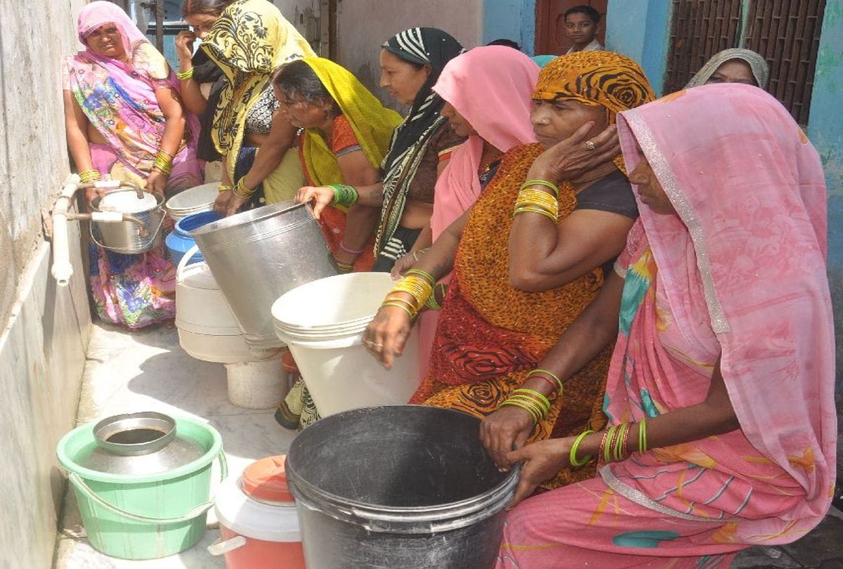 drinking water crisis in agra