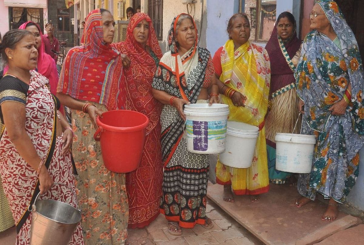 drinking water crisis in agra