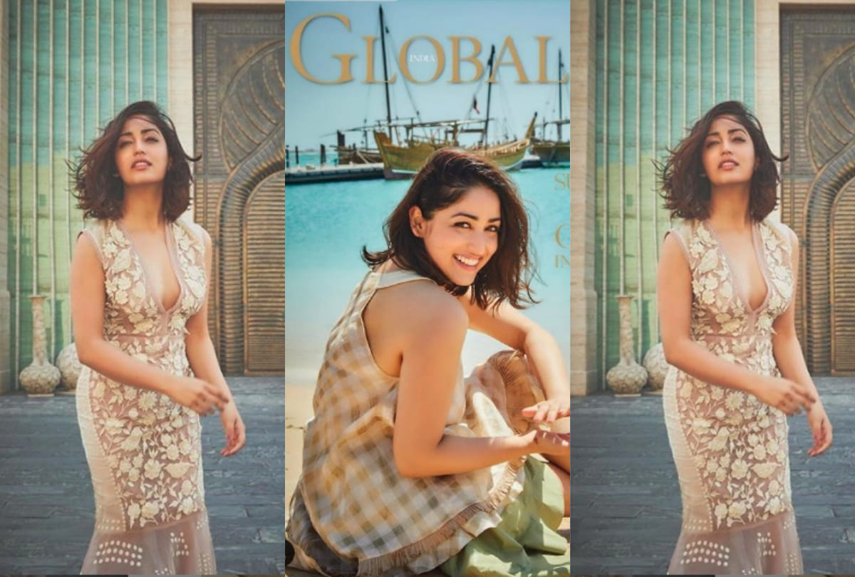 global spa yami gautam cover shoot pictures are cool for summer look