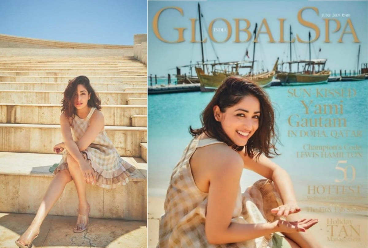 global spa yami gautam cover shoot pictures are cool for summer look
