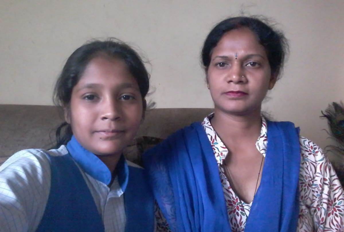 up board result : these girls get good marks despite tough challenges