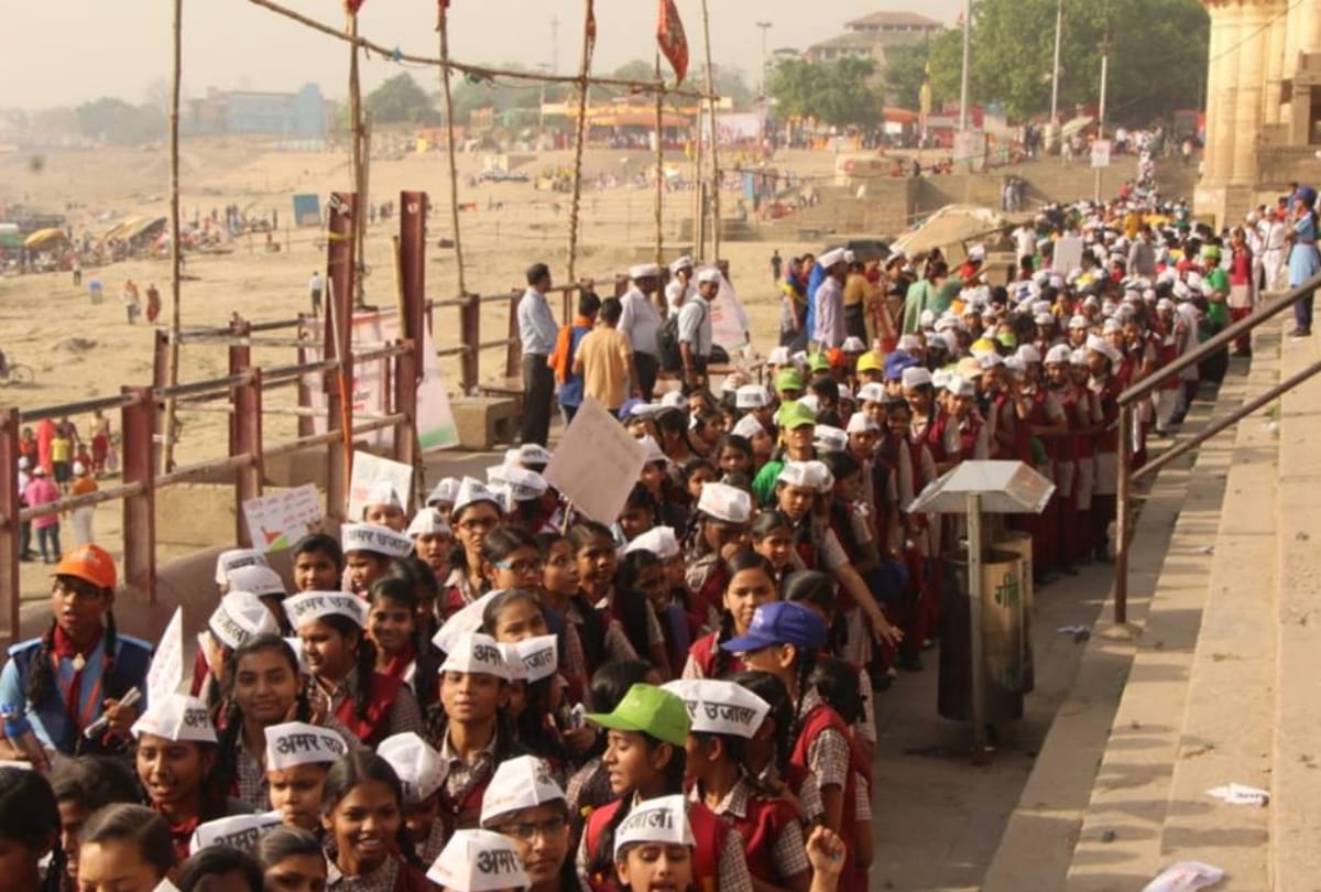 voting awareness campaign by amar ujala in varanasi