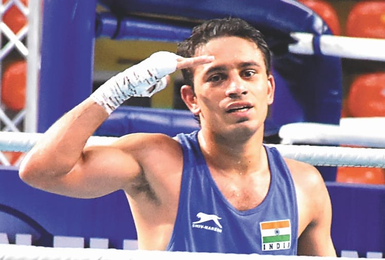 Boxer Amit Panghal wins gold medal in Asian Boxing Championship