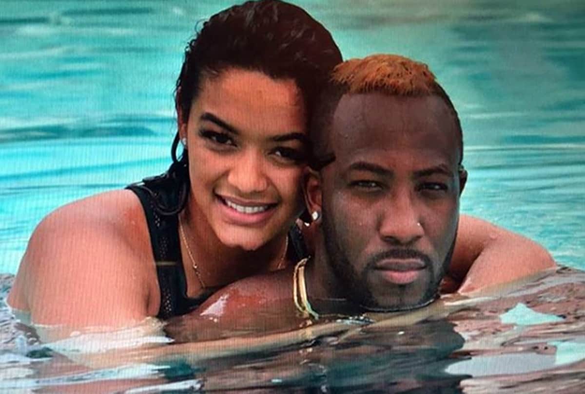 shah rukh khan team player andre russell makes his bollywood debut