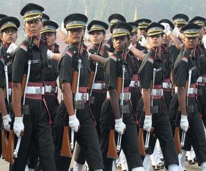 first time recruitment for women in Army Police dehradun