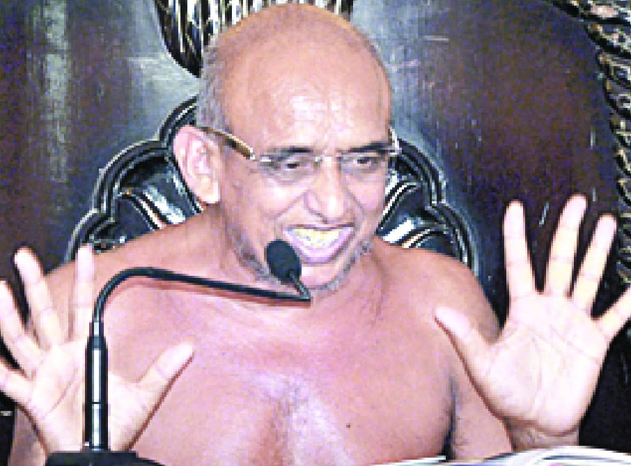jain sant ka sheher me mangal pravesh