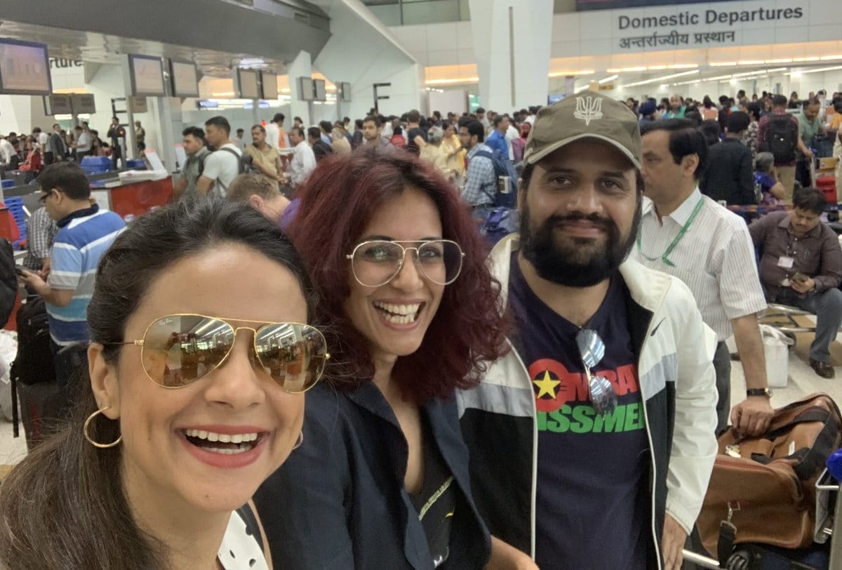 air india server down gul panag take pictures with friends