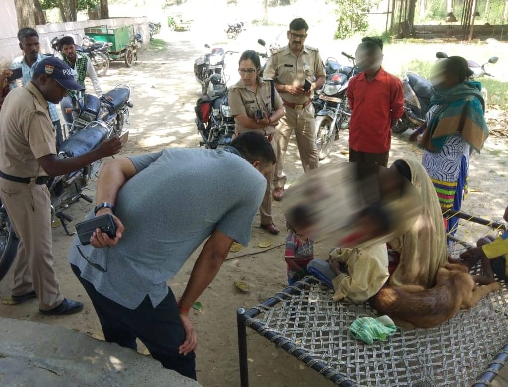 heinous crime in haridwar minor girl half naked dead body found