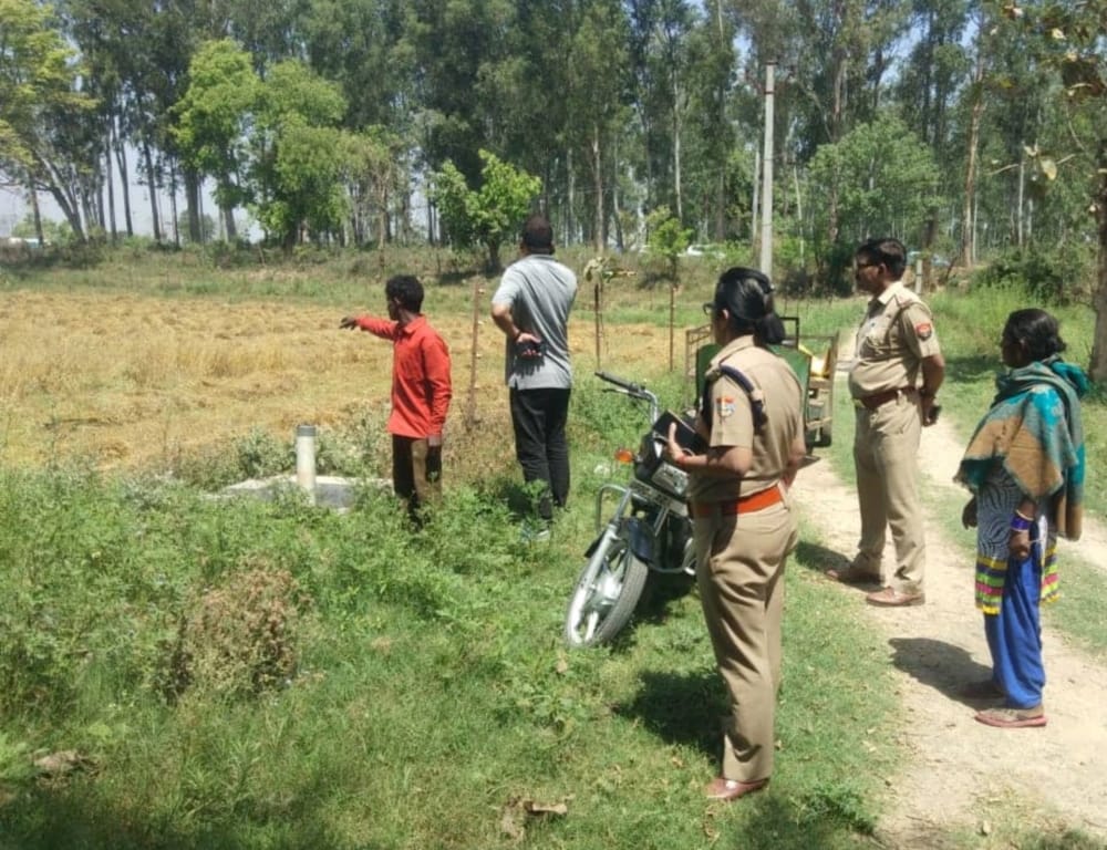 heinous crime in haridwar minor girl half naked dead body found