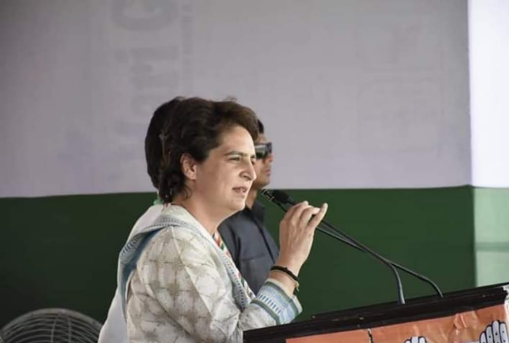 Priyanka gandhi vadra in Barabanki.