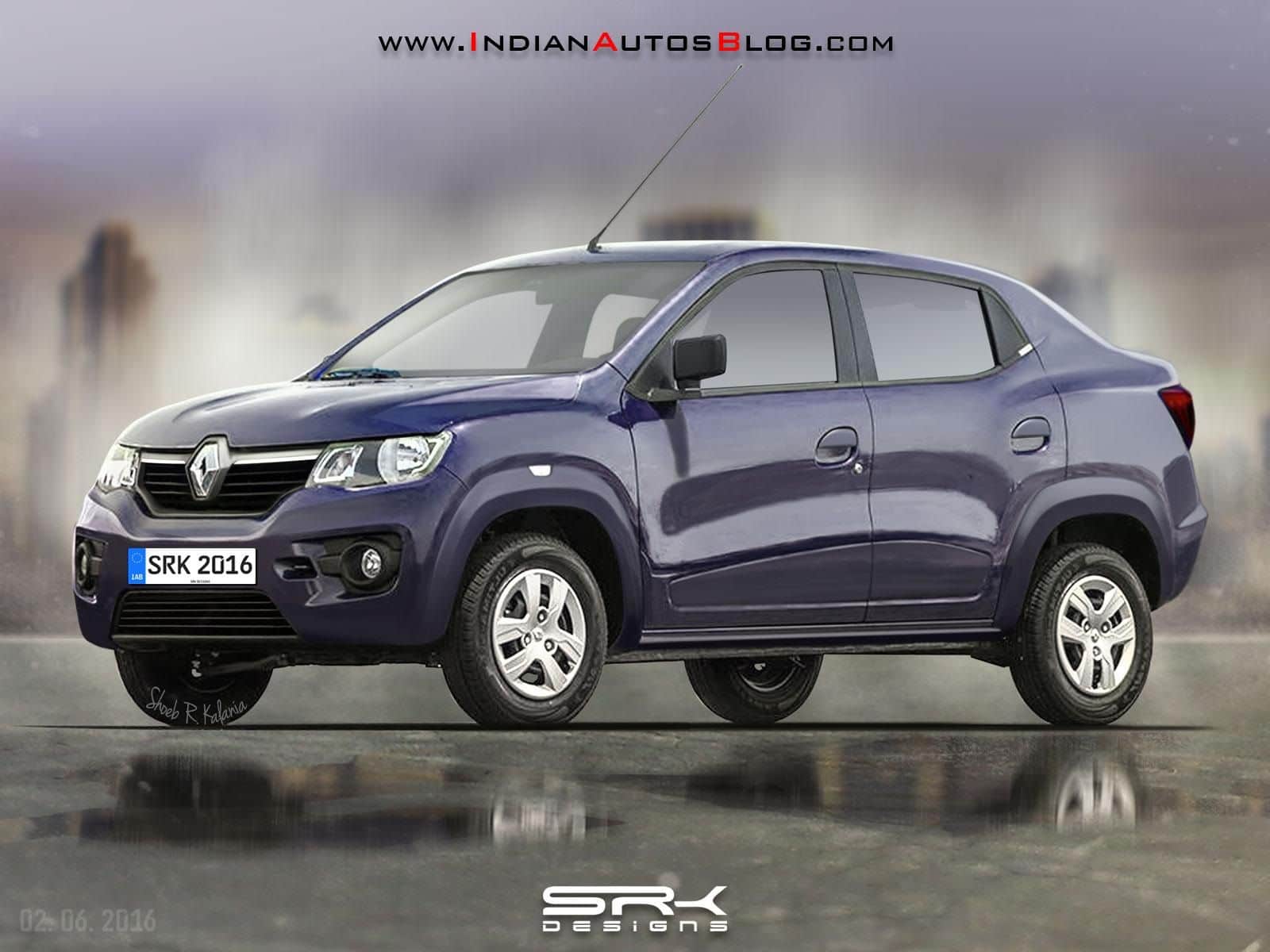Maruti swift dzire rival renault could launch kwid based sub compact sedan in India