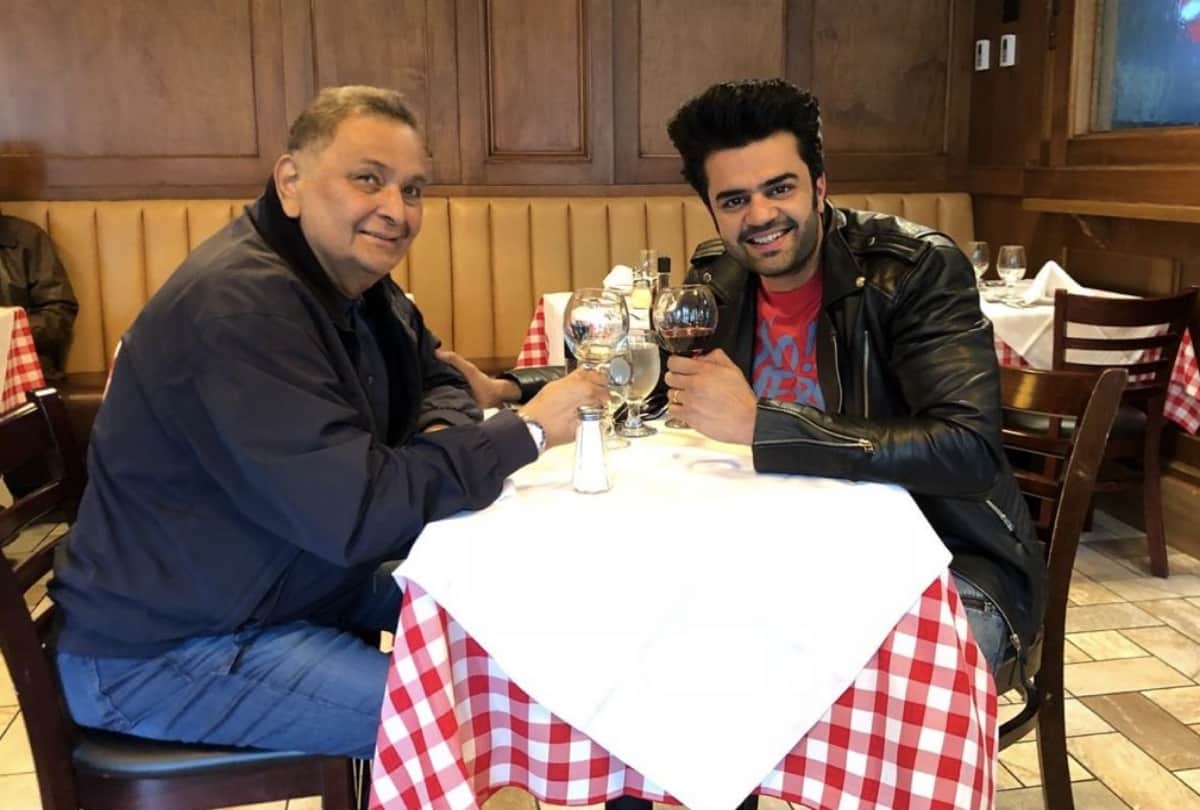 rishi kapoor meets manish paul in new york