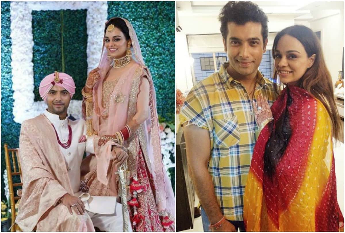 After wedding Sharad Malhotra Ripci Bhatia first picture viral