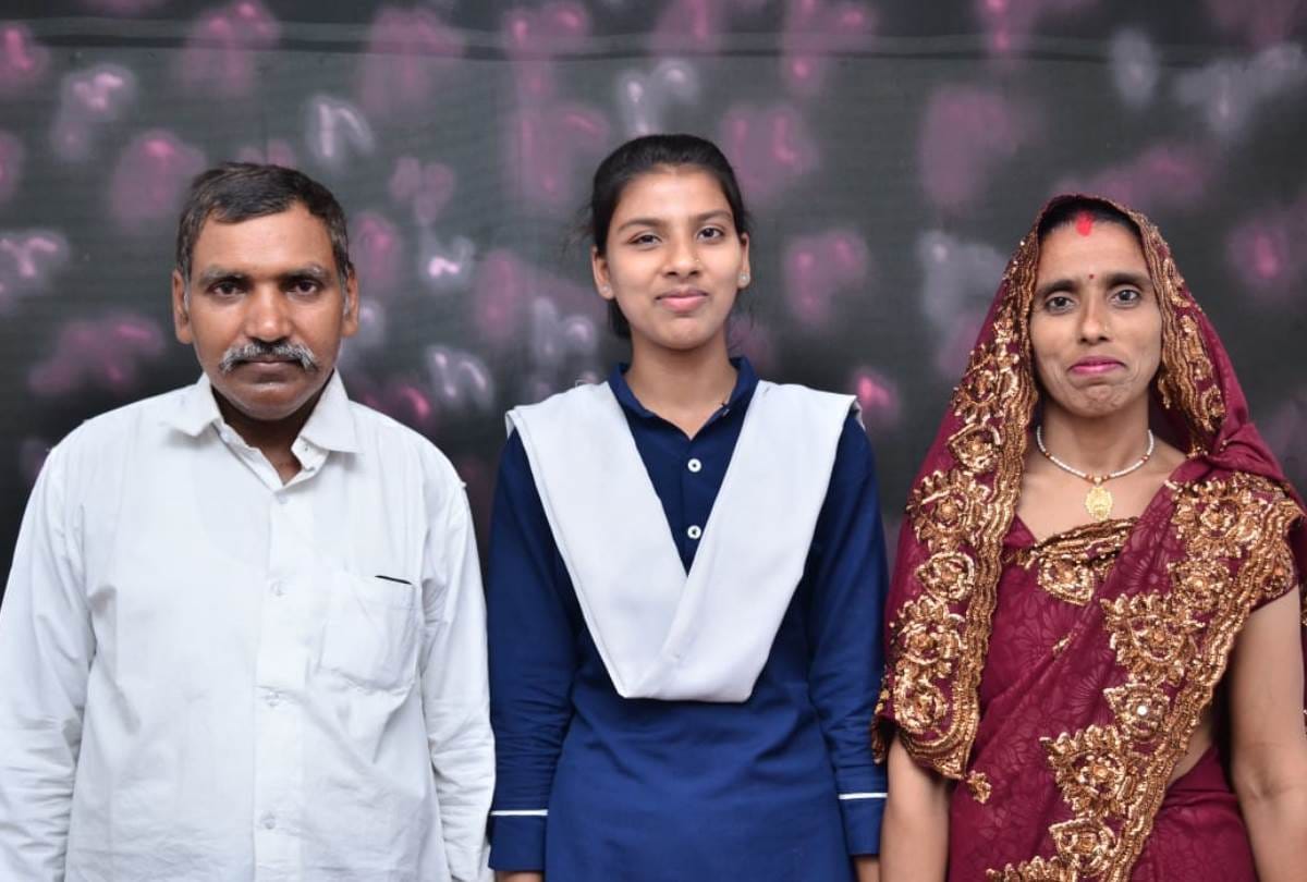 up board result : these girls get good marks despite tough challenges
