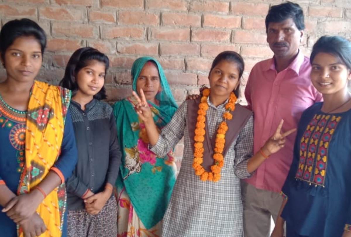 up board result : these girls get good marks despite tough challenges