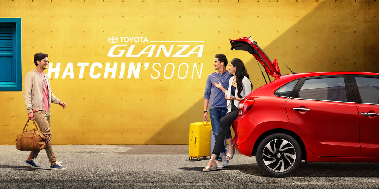 Maruti suzuki baleno based toyota glanza could be launch in may 2019, released teaser video