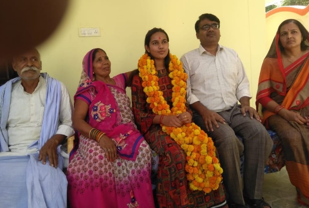 UP Board Results 2019 Bhagya Shree Upadhyay gets second rank in state merit list.