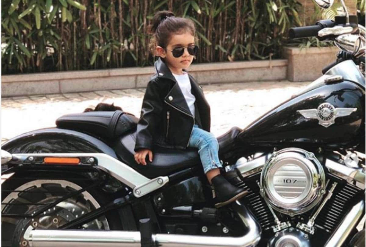 asin share her 18 month old daughter arin photo on social media