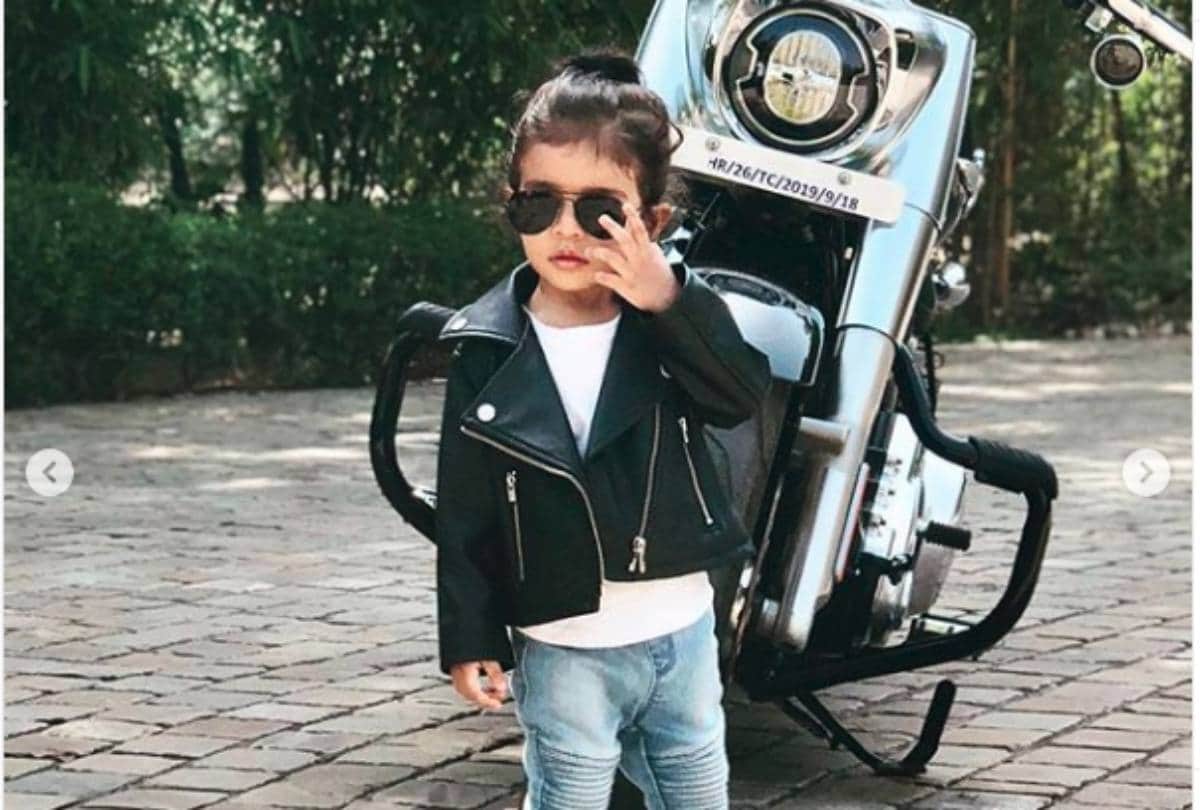 asin share her 18 month old daughter arin photo on social media