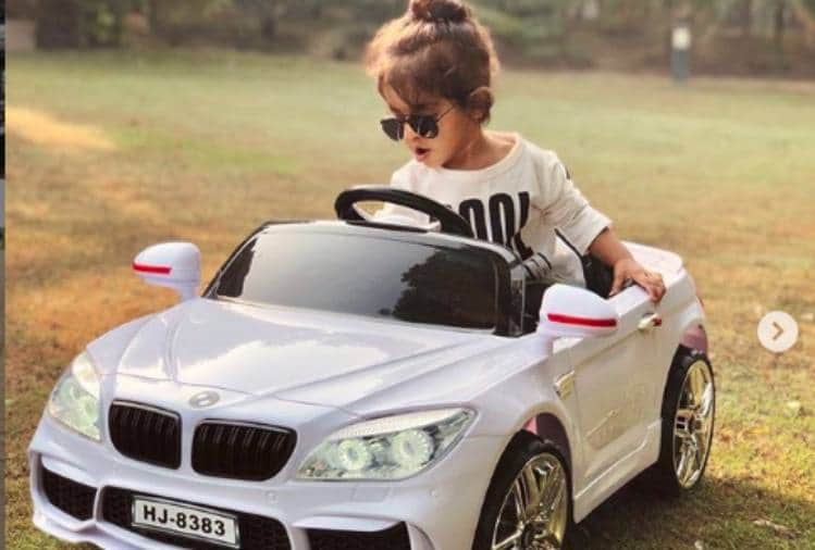 asin share her 18 month old daughter arin photo on social media