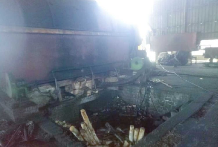 five Laborer burnt fire in tyre factory in Yamunanagar