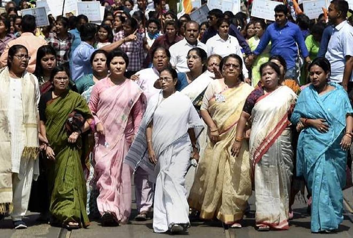 Woman Contest Lok Sabha Election 2019 by taking one and a half year old innocent