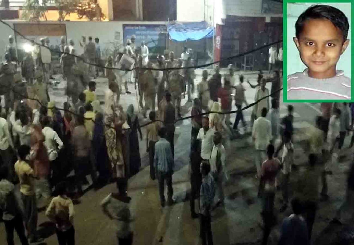 Child's death due to police negligence in hamirpur