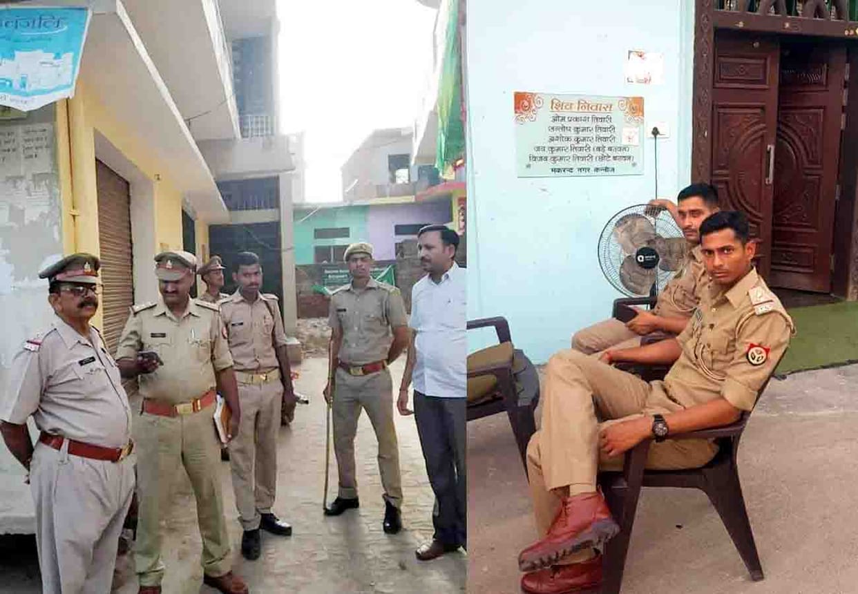 police Raid in SP leaders house in Kannauj lok sabha election 2019