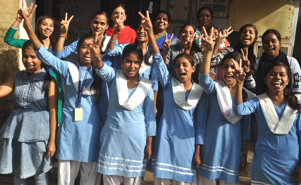 noopur and ritika topper of highschool