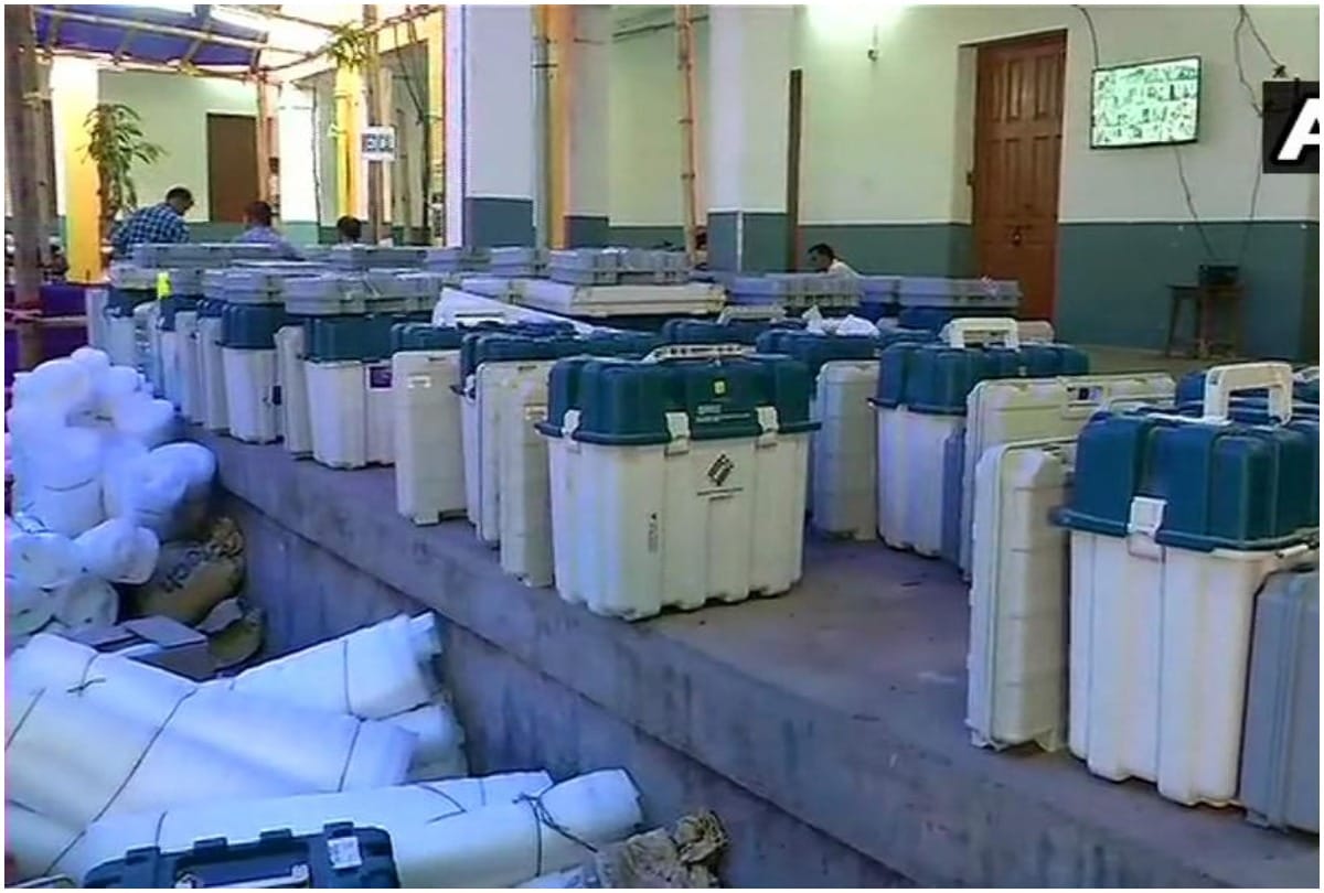 Lok Sabha Elections 2019 Preparations related to vote counting in Lucknow.
