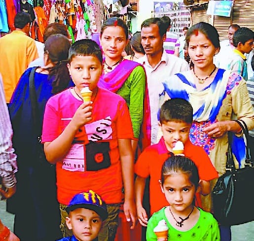 It reached 34 degrees on Sunday, the temperature of Almora