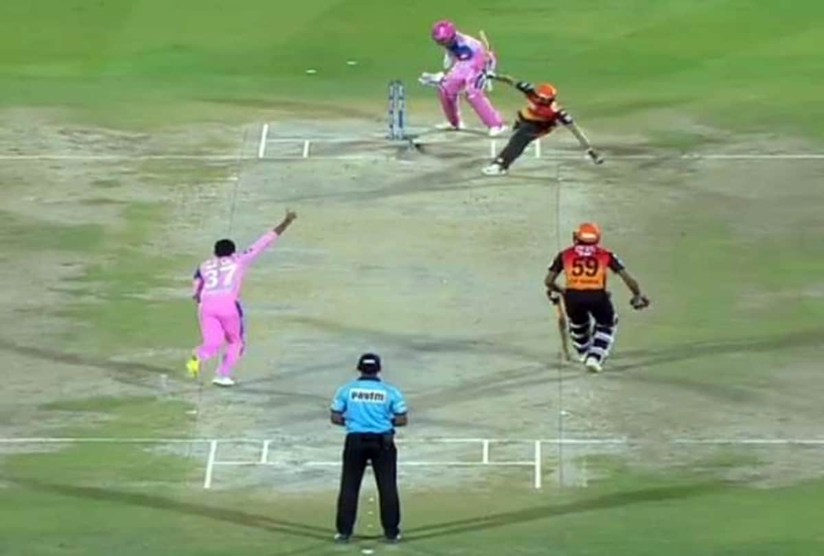 VIDEO: Sanju Samson's brilliance sends Manish Pandey packing in RR vs SRH