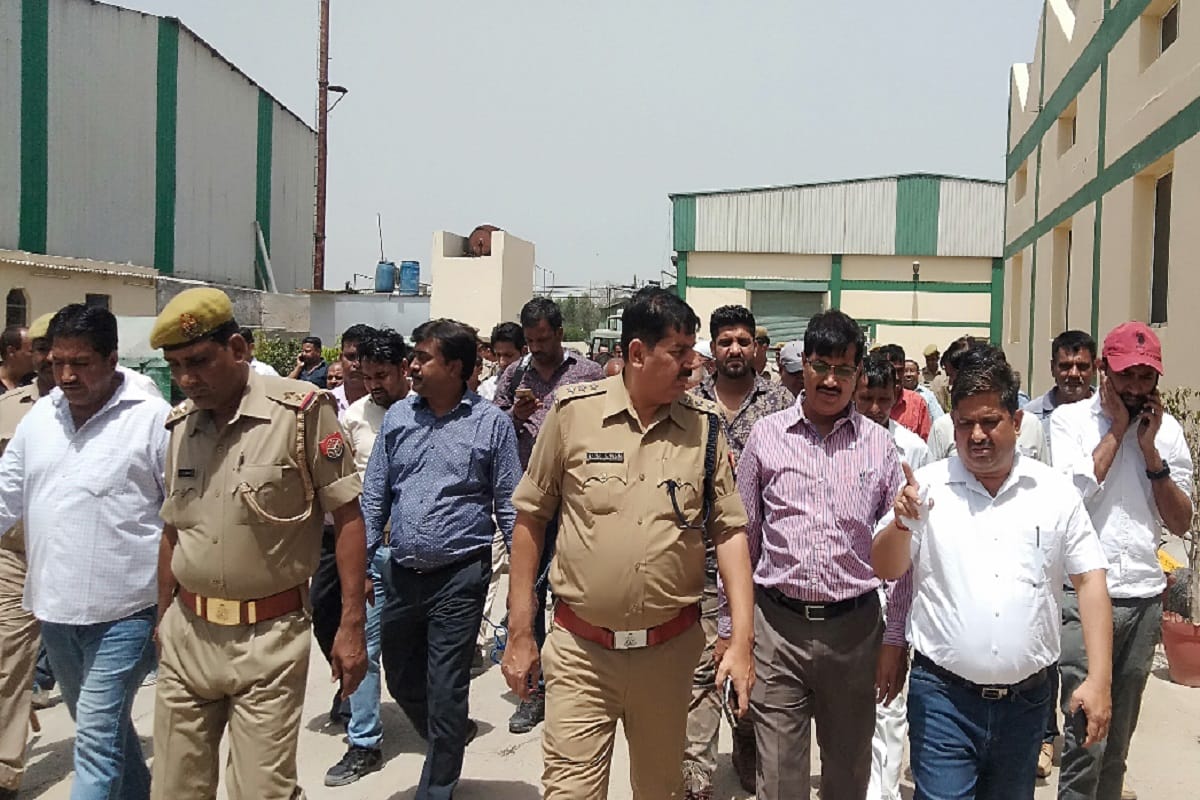 MDA team sealed Tanya's slater house in Meerut