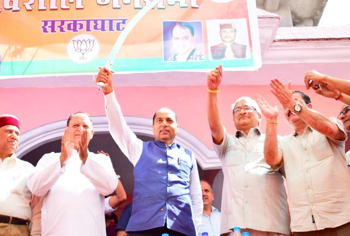 lok sabha election 2019 cm jairam thakur targets virbhadra singh and pandit sukhram