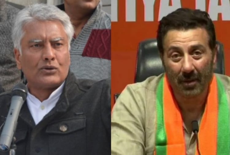 Loksabha election 2019, Sunil jakhar targets on sunny deol in Pathankot