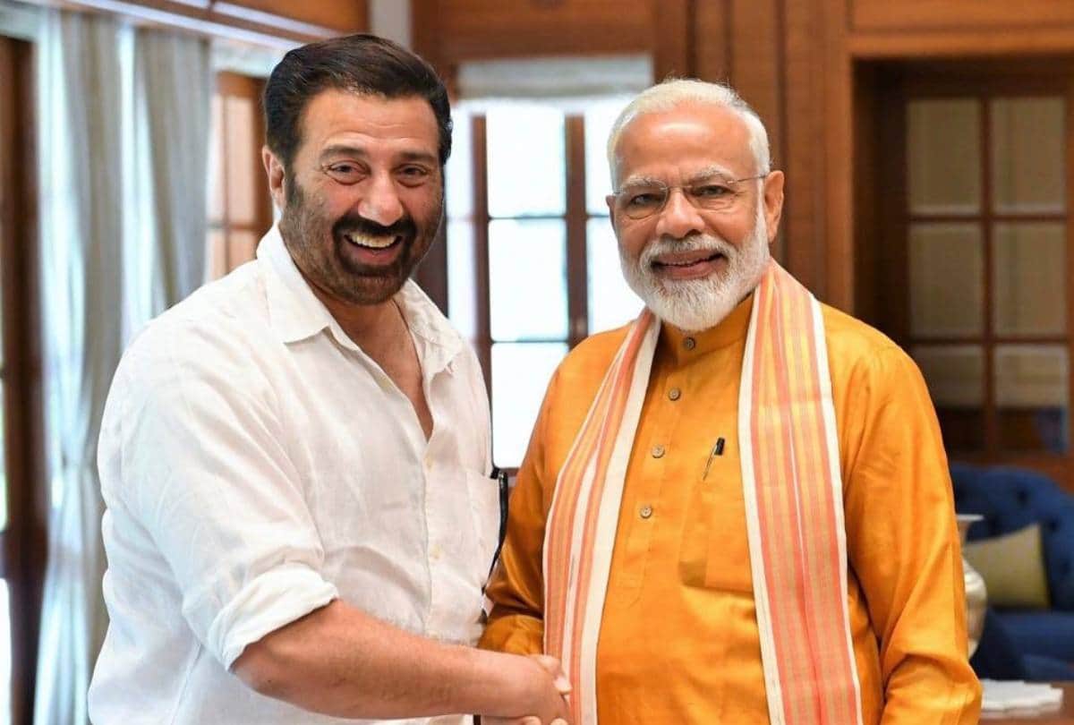 sunny deol met pm narendra modi share photo
