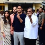 Ambani family cast their vote