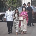 Ambani family cast their vote